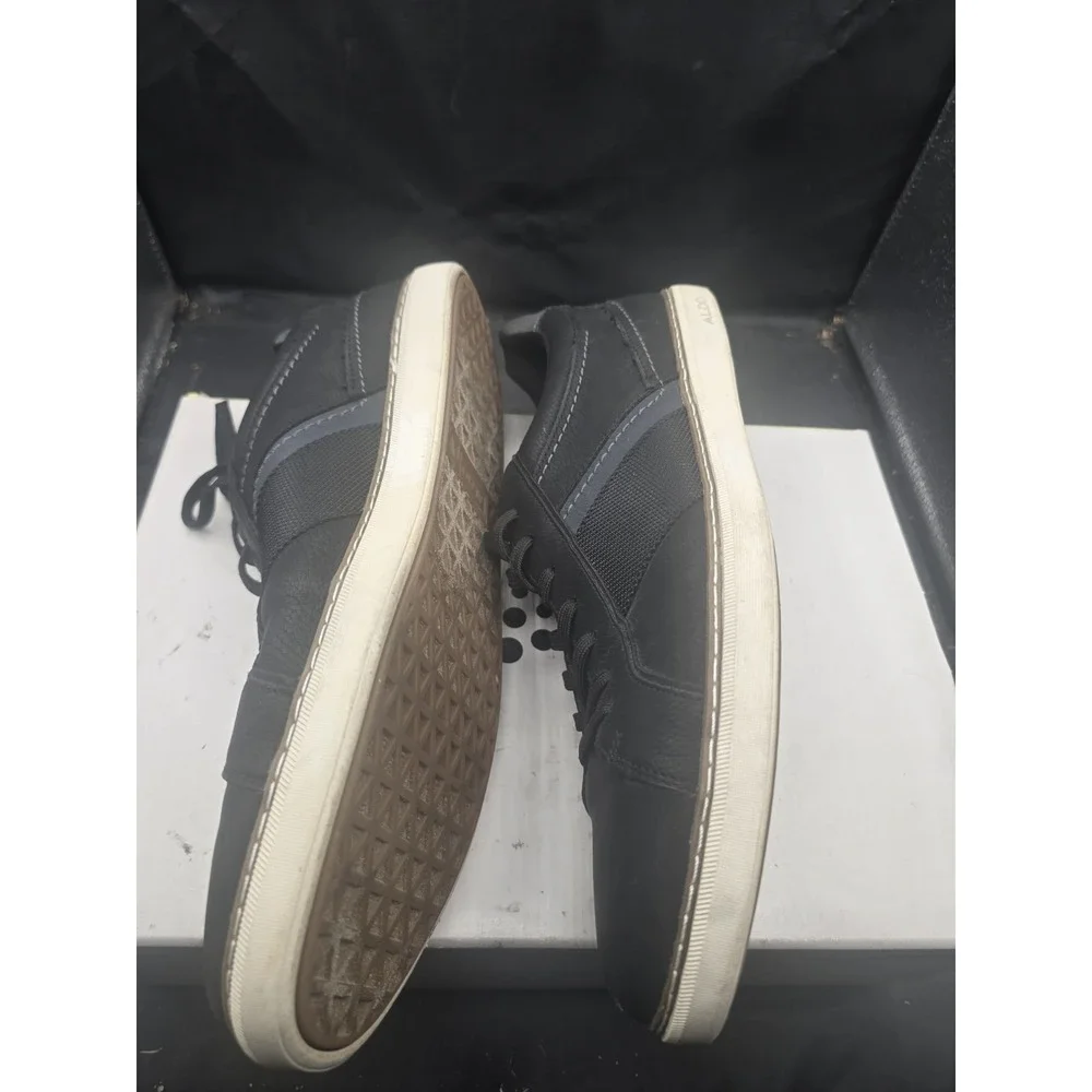 Aldo Men's Shoes Black White‎ Vilasen Oxford Size 12 Medium NEW